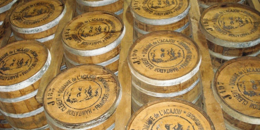 Botti di rum agricolo Clément, Martinica