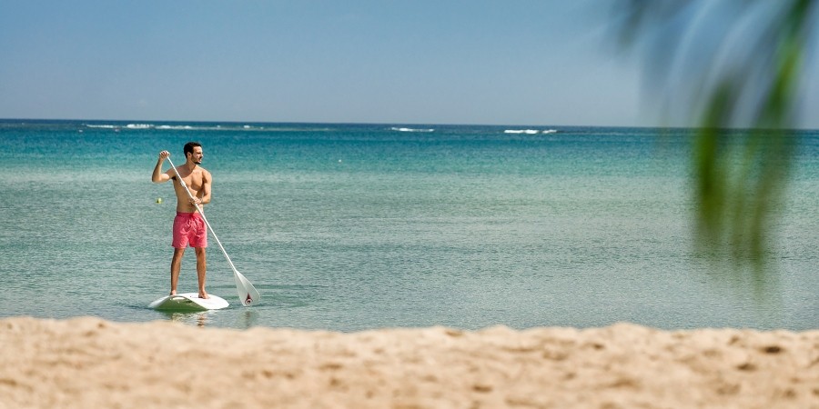 Stand up paddle sull'Oceano Indiano