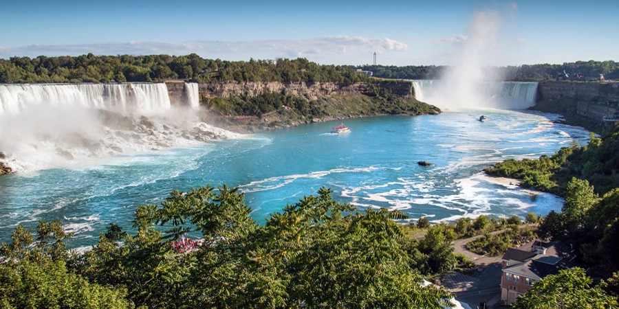 Cascate del Niagara, Usa e Canada