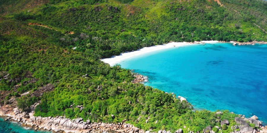 Baia di Anse Lazio, Praslin, Seychelles