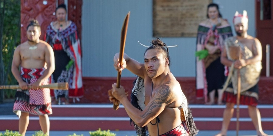 Celebrazioni maori sull'Isola del Nord